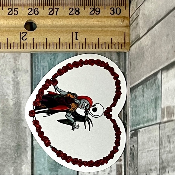 🌀10/$10🌀 Nightmare Before Christmas Waterproof Vinyl Sticker Decal - Picture 2 of 2